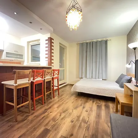 Superior Bukowinska, Studio, Pool & Gym! Metro Wilanowska, Garage Parking! 24h Reception! Apartman *