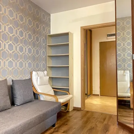 Superior Bukowinska, Studio, Pool & Gym! Metro Wilanowska, Garage Parking! 24h Reception! Warsaw