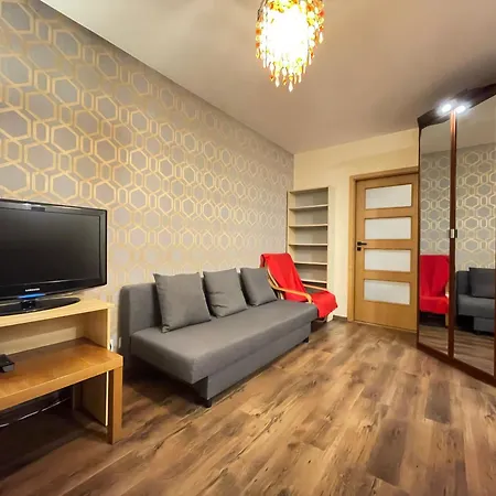 Superior Bukowinska, Studio, Pool & Gym! Metro Wilanowska, Garage Parking! 24h Reception! وارسو