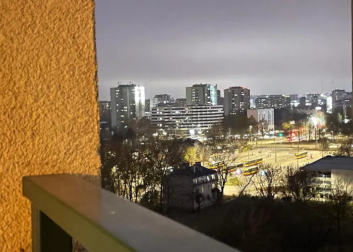 Superior Bukowinska, Studio, Pool & Gym! Metro Wilanowska, Garage Parking! 24h Reception! Apartman