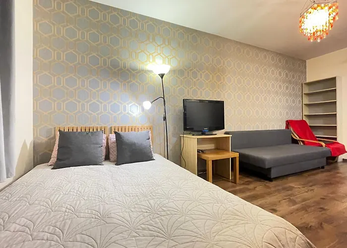 Superior Bukowinska, Studio, Pool & Gym! Metro Wilanowska, Garage Parking! 24h Reception! *